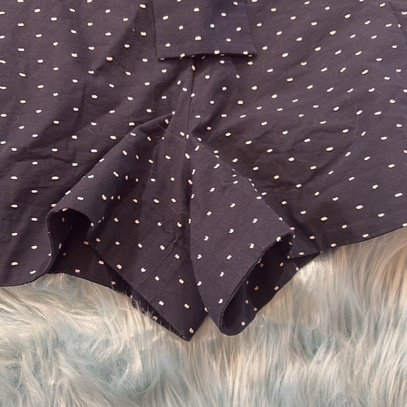 J. Crew Tie Waist High Rise Short in Clip Dot Sz 12 - Picture 5 of 10